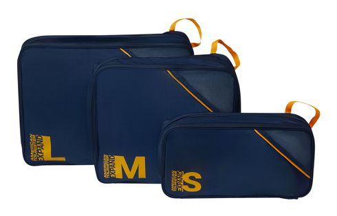 American Tourister Packing Cubes S / M / L Navy / Orange