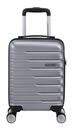 American Tourister Flashline Spinner Underseater Removable Wheels Sky Silver