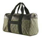 Calvin Klein Mixed Emblem AOP Duffle Bag Lotus Beige / Black