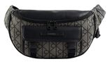 Calvin Klein Mixed Emblem Aop Waistbag Lotus Beige / Black Calvin Klein Mixed Emblem Aop Waistbag Lotus Beige / Black