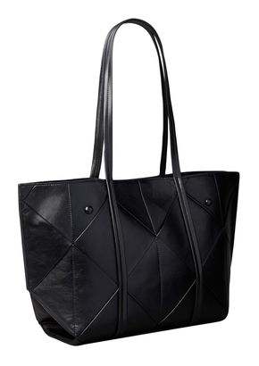 Calvin Klein Woven Carryall Bag Black