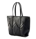 Calvin Klein Woven Mini Tote Crossbody Black