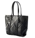 Calvin Klein Woven Mini Tote Crossbody Black