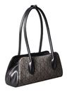 Calvin Klein Emblem Trio Jacquard Shoulder Bag Lotus Beige / Black