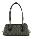 Calvin Klein Emblem Trio Jacquard Shoulder Bag Lotus Beige / Black