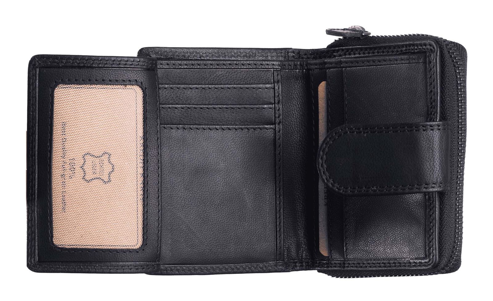GREENBURRY Fiorentina RV Wallet RFID S Black GREENBURRY Fiorentina RV Wallet RFID S Black