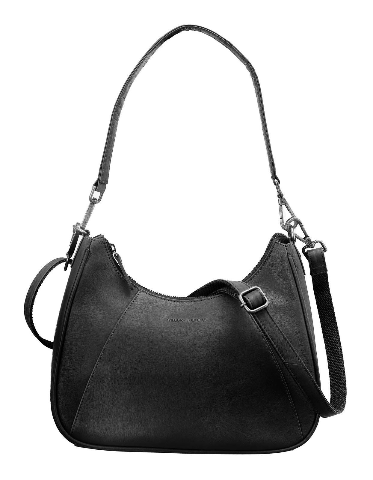 GREENBURRY Fiorentina Hobobag Black