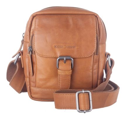 GREENBURRY Fiorentina Travel Crossbody Bag Tan