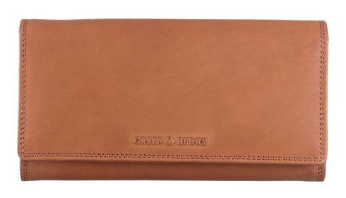 GREENBURRY Fiorentina Long Wallet RFID Tan