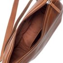 GREENBURRY Fiorentina Half-Moon Bag Tan