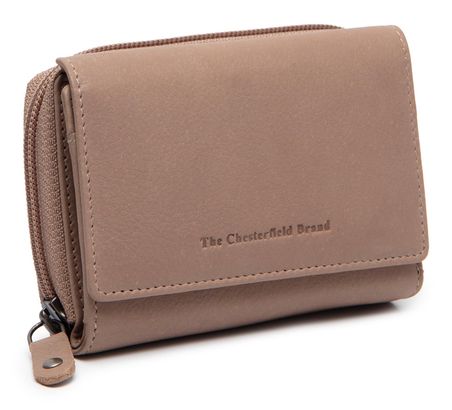 The Chesterfield Brand Zelan Ladies Wallet Taupe