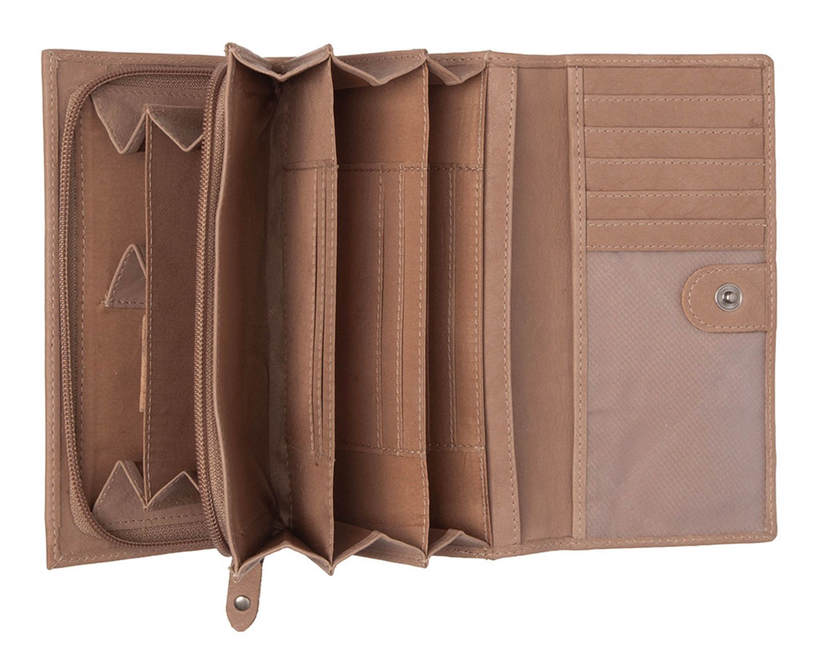 The Chesterfield Brand Valetta Ladies Wallet Taupe The Chesterfield Brand Valetta Ladies Wallet Taupe