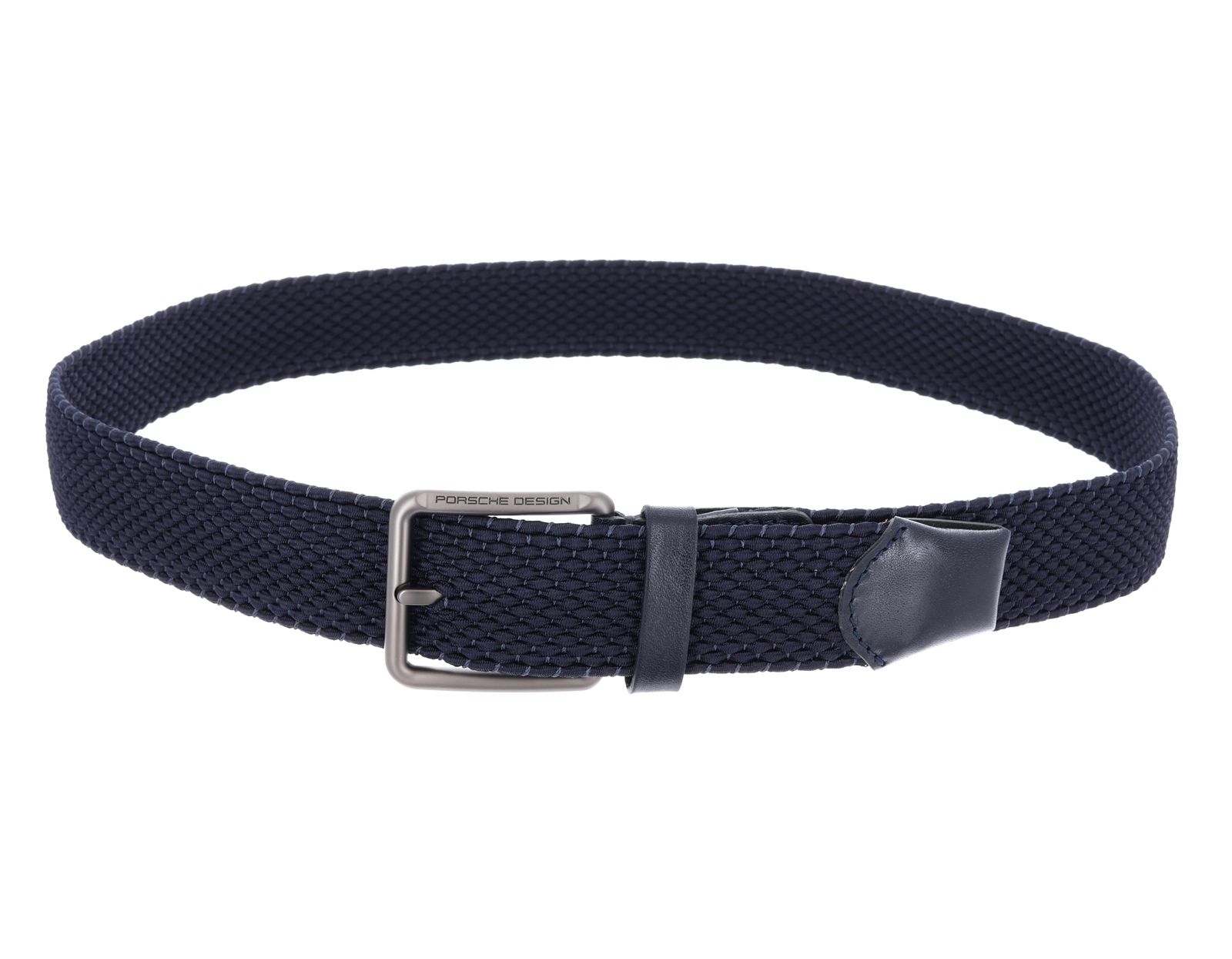 PORSCHE DESIGN Casual Pin Buckle Chino Belt 4,0 W100 Dark Blue PORSCHE DESIGN Casual Pin Buckle Chino Belt 4,0 W100 Dark Blue
