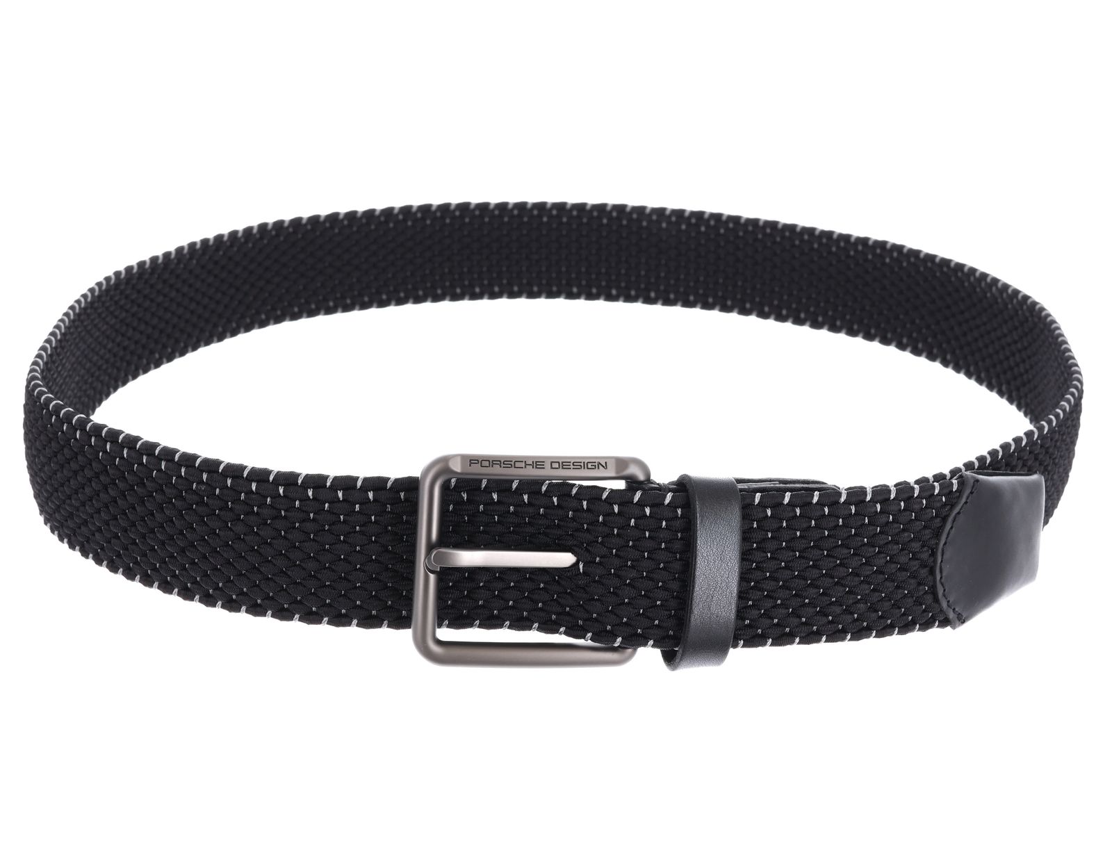 PORSCHE DESIGN Casual Pin Buckle Chino Belt 4,0 W110 Black PORSCHE DESIGN Casual Pin Buckle Chino Belt 4,0 W110 Black