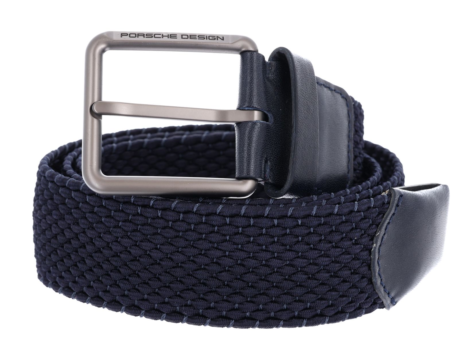 PORSCHE DESIGN Casual Pin Buckle Chino Belt 4,0 W115 Dark Blue