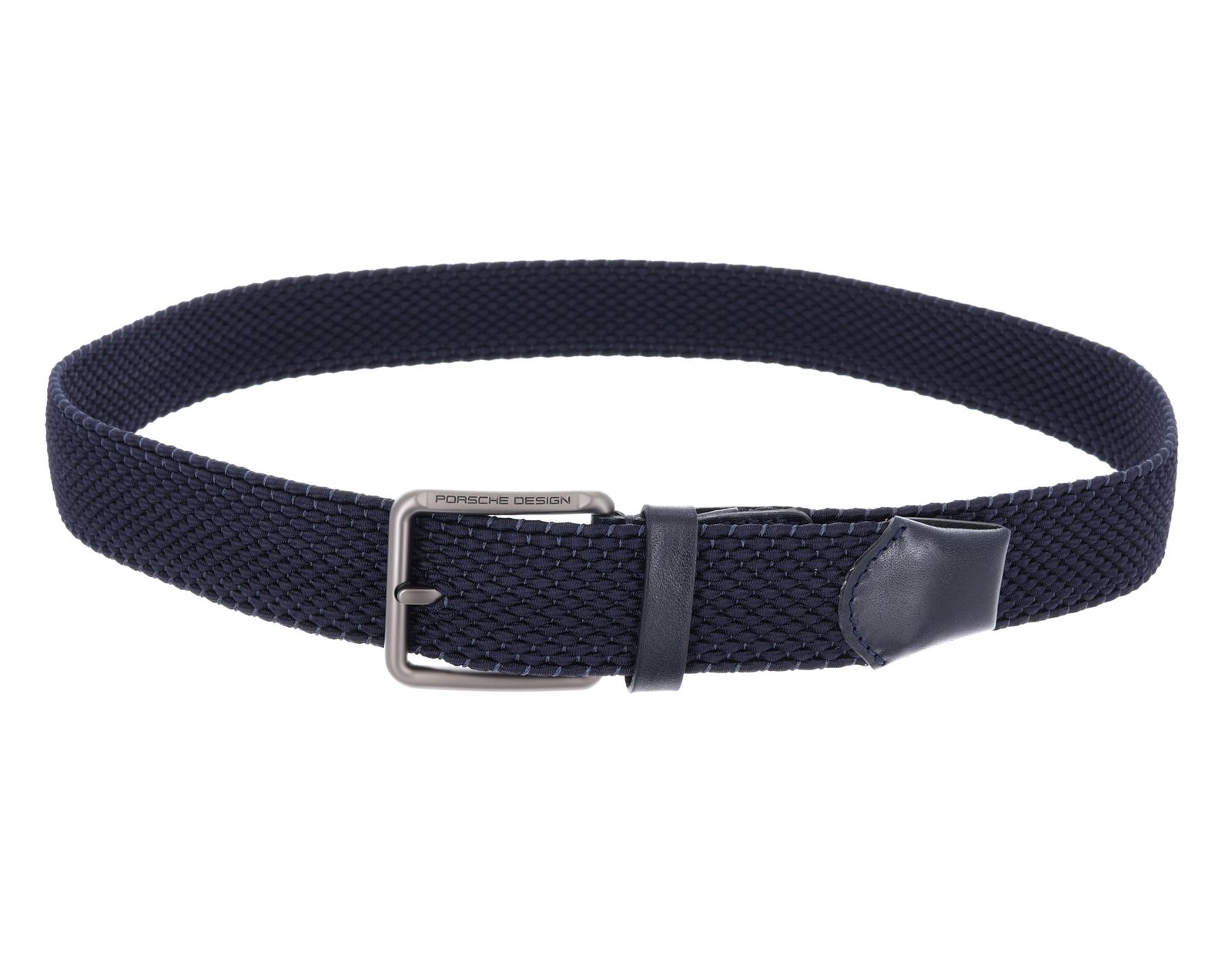 PORSCHE DESIGN Casual Pin Buckle Chino Belt 4,0 W115 Dark Blue PORSCHE DESIGN Casual Pin Buckle Chino Belt 4,0 W115 Dark Blue