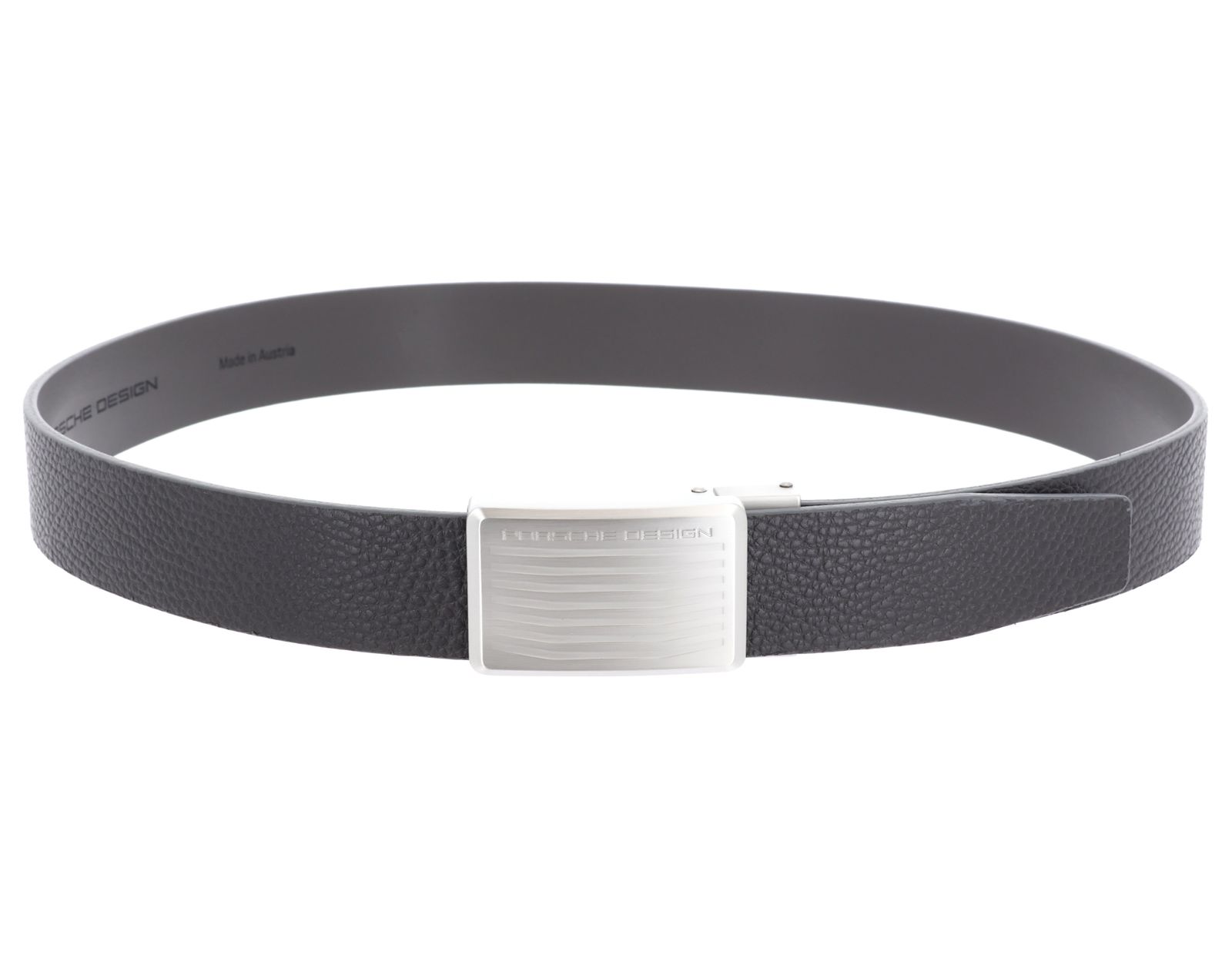 PORSCHE DESIGN Roadster Business Belt Buckle 3,5 W85 Anthracite - shortenable PORSCHE DESIGN Roadster Business Belt Buckle 3,5 W85 Anthracite - shortenable