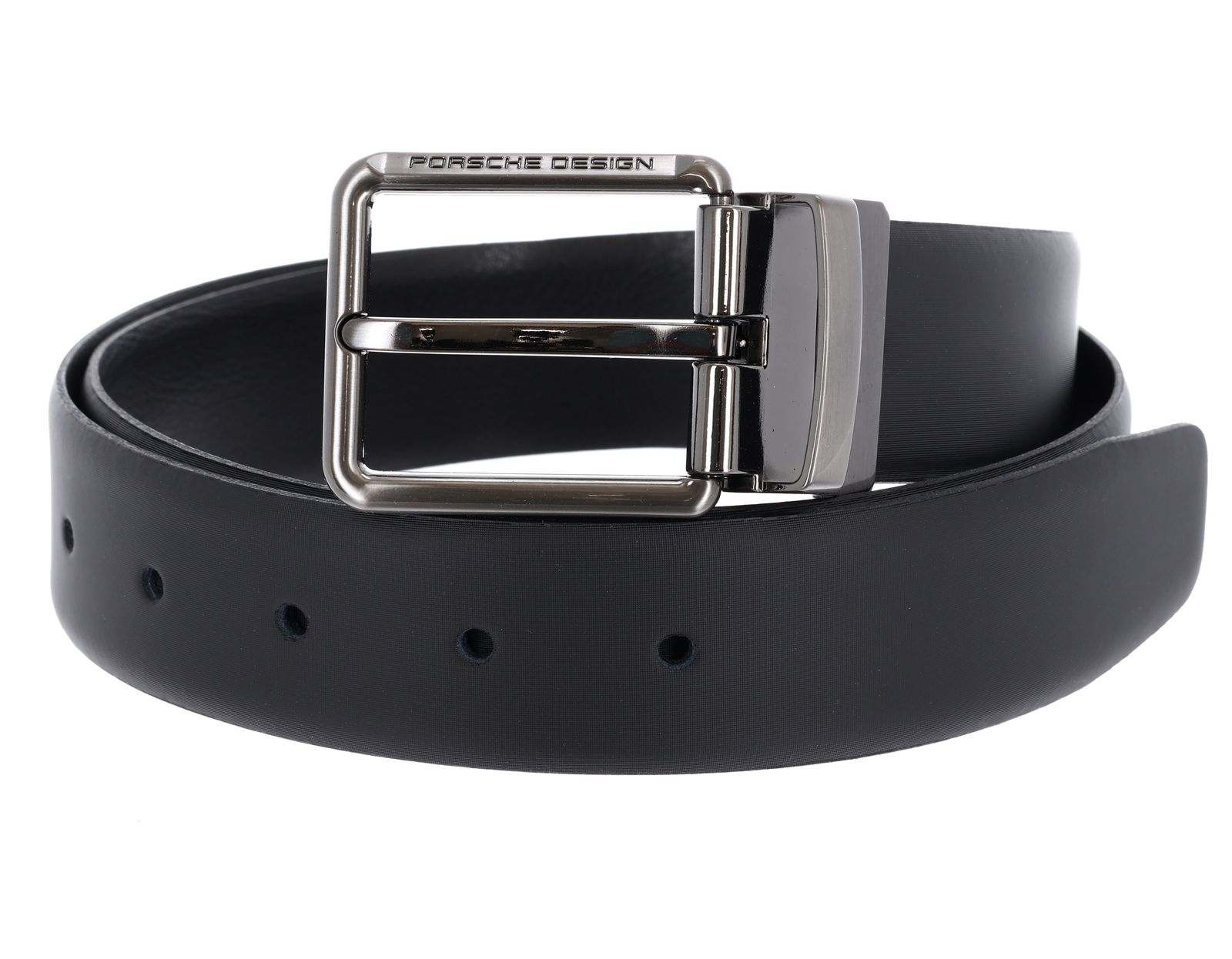 PORSCHE DESIGN Raso - Zeus Business Belt Reversible 3,5 W90 Black - Black - shortenable