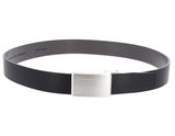 PORSCHE DESIGN Roadster Business Belt Buckle 3,5 W115 Black - shortenable PORSCHE DESIGN Roadster Business Belt Buckle 3,5 W115 Black - shortenable