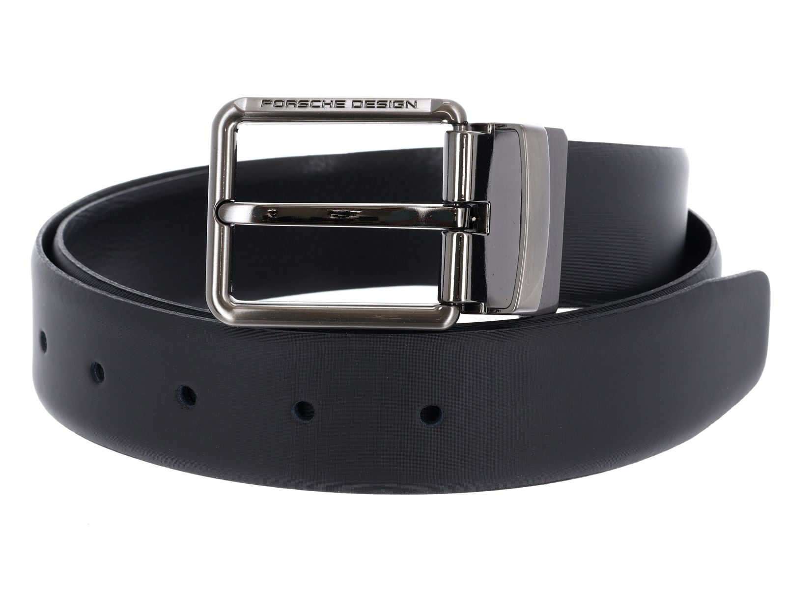 PORSCHE DESIGN Raso - Zeus Business Belt Reversible 3,5 W115 Black - Black - shortenable