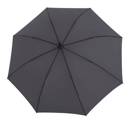 Knirps Timber Stick Automatic Dark Grey