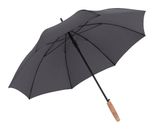 Knirps Timber Stick Automatic Dark Grey