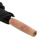 Knirps Timber Stick Automatic Black