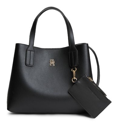 TOMMY HILFIGER Icon Mini Satchel Black