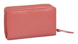 BURKELY Nalan Double Flap Wallet Coral