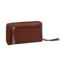 BURKELY Fine Florence Zip Around Wallet M Chestnut
