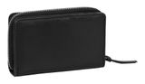 BURKELY Nalan Double Flap Wallet Black