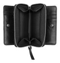 BURKELY Nalan Double Flap Wallet Black