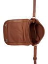 BURKELY Soft Skylar Satchel Bag Round Chestnut