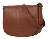 BURKELY Soft Skylar Satchel Bag Round Chestnut