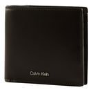 Calvin Klein Raised Bill Fold W / Coin Wallet CK Dark Brown Calvin Klein Raised Bill Fold W / Coin Wallet CK Dark Brown