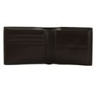 Calvin Klein Raised Bill Fold W / Coin Wallet CK Dark Brown Calvin Klein Raised Bill Fold W / Coin Wallet CK Dark Brown