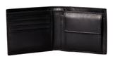 Calvin Klein Raised Bill Fold W / Coin Wallet Black