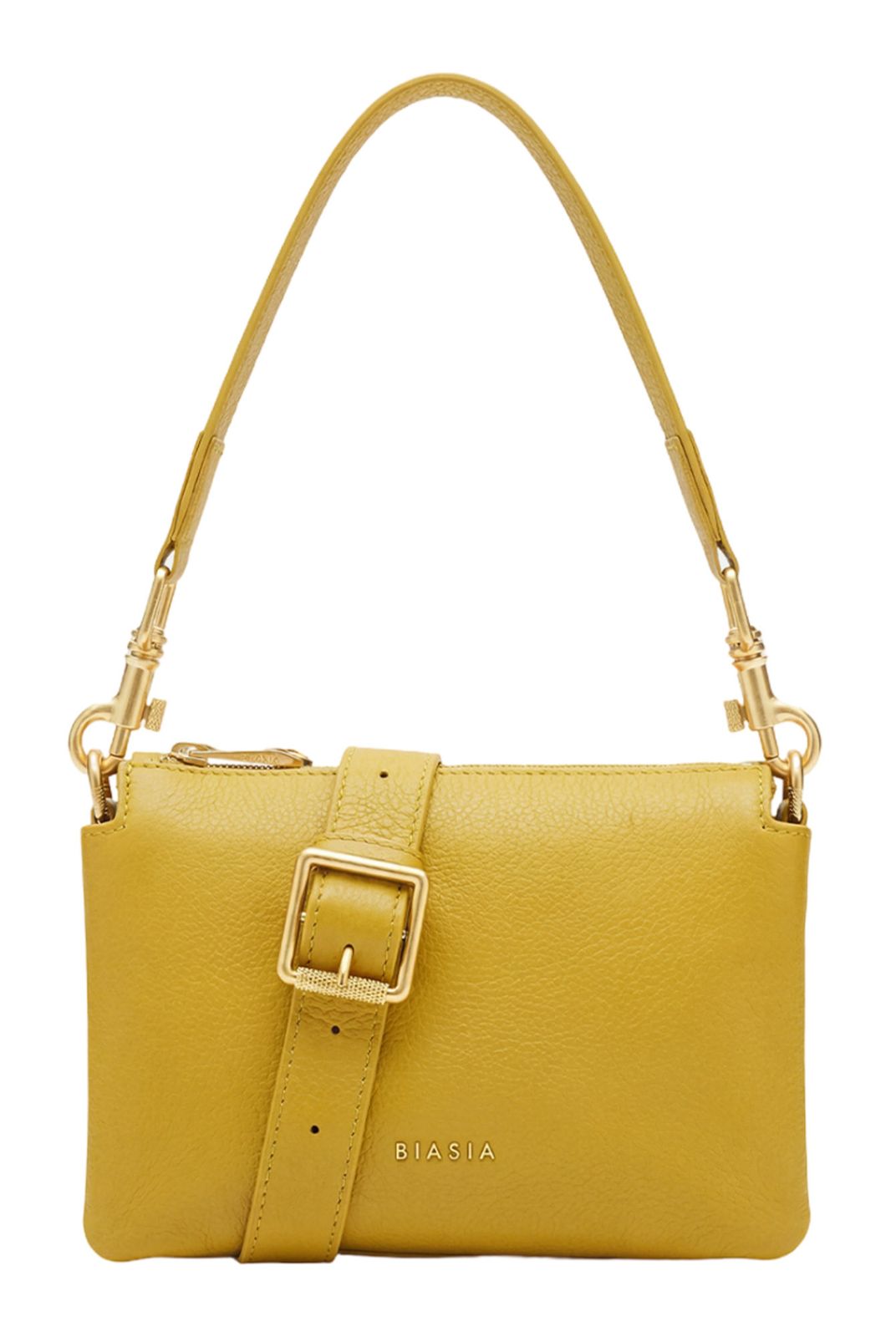 BIASIA Feather Small Crossbody Bag Avocado