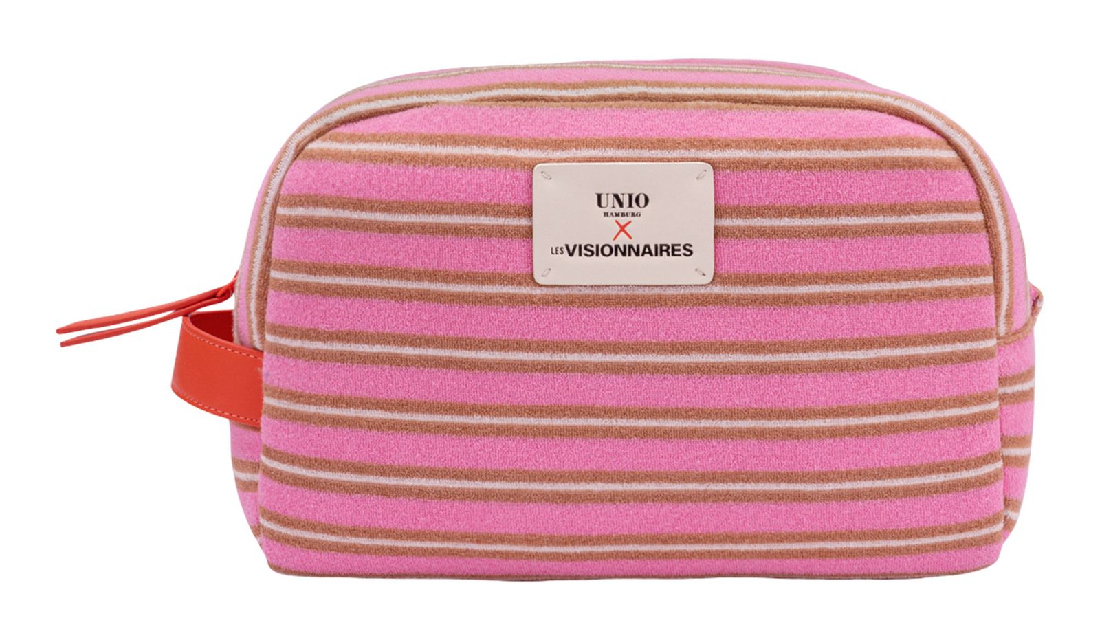 Unio Hamburg x Les Visionnaires Frottee Unio Livignio Pink Cognac Ecru