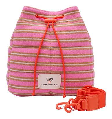 Unio Hamburg x Les Visionnaires Frottee Unio Chiba Pink Cognac Ecru