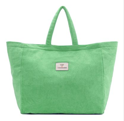 Unio Hamburg x Les Visionnaires Frottee Unio Beach Bag Vintage Mint Unio Hamburg x Les Visionnaires Frottee Unio Beach Bag Vintage Mint