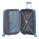 American Tourister Neovibe Spinner 67 / 24 EXP TSA Trolley Steel Blue
