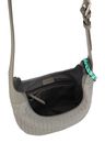 FREDsBRUDER Just Flow Collection Round Hobo Bag Light Grey