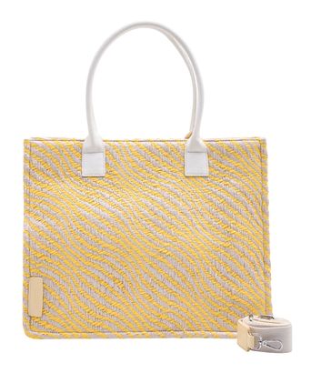 SEIDENFELT MANUFAKTUR Hulu Shopper L Butter Yellow