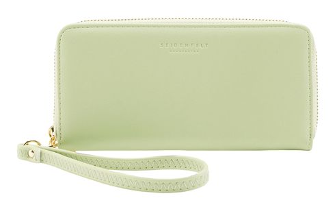 SEIDENFELT MANUFAKTUR Small Items Smilla Wallet Matcha Green