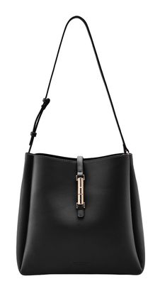 SEIDENFELT MANUFAKTUR Loviisa Hobo Bag Black
