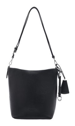 SEIDENFELT MANUFAKTUR Lohja Hobo Bag Black