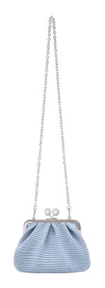 SEIDENFELT MANUFAKTUR Fyn Pouchette Light Blue