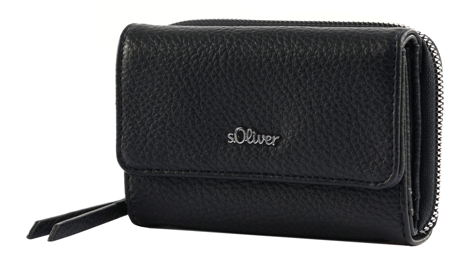 s.Oliver Wallet Grey / Black