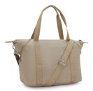 kipling Basic Eyes Wide Open Art Tote Soft Taupe